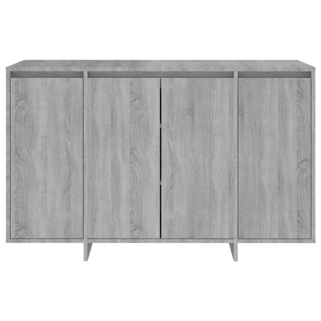 Sideboard Grau Sonoma 120x41x75 cm Holzwerkstoff