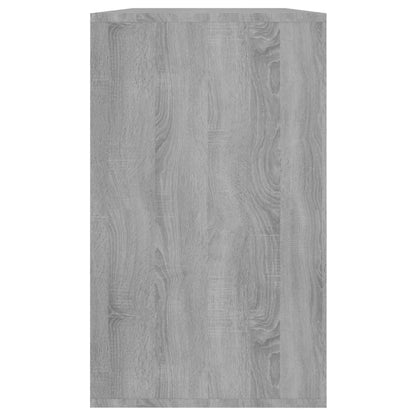 Sideboard Grau Sonoma 120x41x75 cm Holzwerkstoff