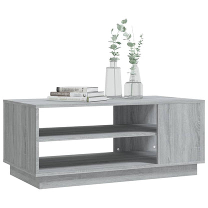 Couchtisch Grau Sonoma 102x55x43 cm Holzwerkstoff