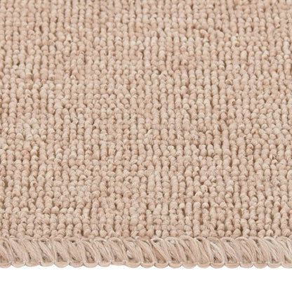 Antirutsch Stufenmatten 15 Stk. 60x25 cm Beige Rechteckig