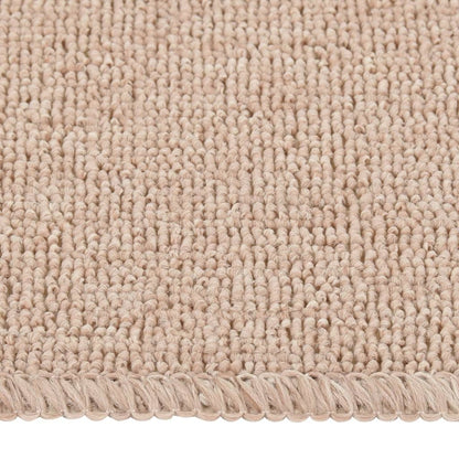 Antirutsch Stufenmatten 15 Stk. 75x20 cm Beige Rechteckig