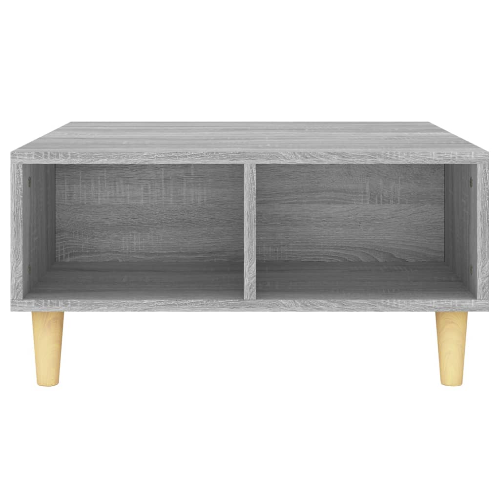 Couchtisch Grau Sonoma 60x60x30 cm Holzwerkstoff