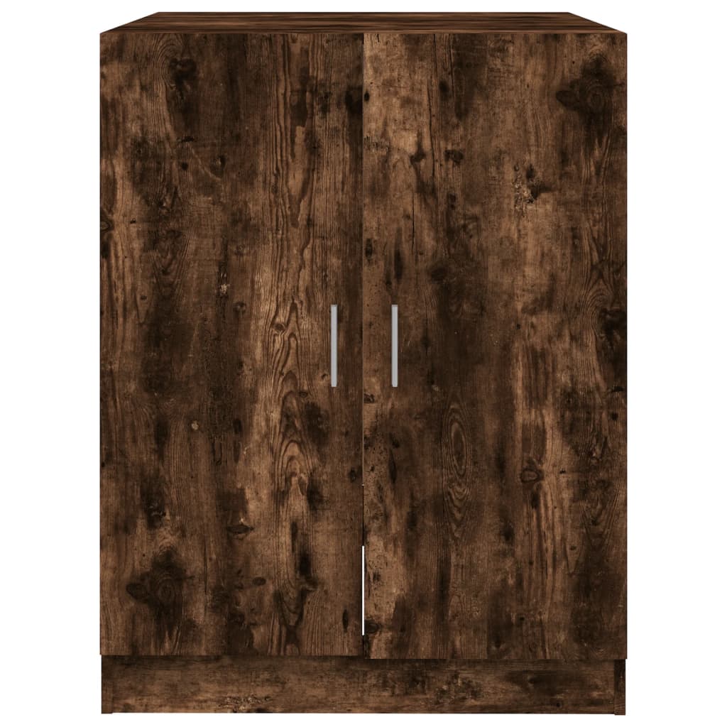 Waschmaschinenschrank Räuchereiche 71x71,5x91,5 cm