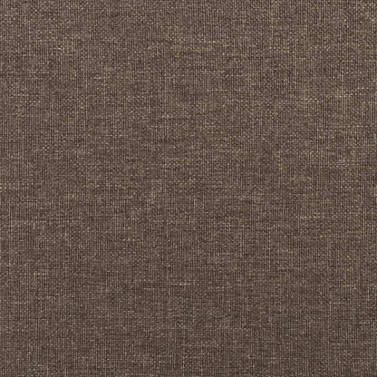 Massagesessel Taupe Stoff