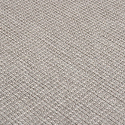 Outdoor-Teppich Flachgewebe 120x170 cm Hellgrau