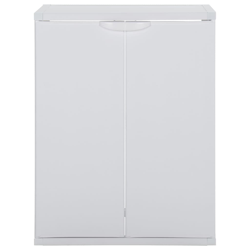 Waschmaschinenschrank Weiß 68,5x64,5x88 cm PVC