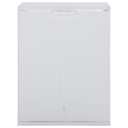 Waschmaschinenschrank Weiß 68,5x64,5x88 cm PVC