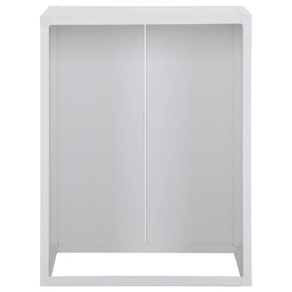 Waschmaschinenschrank Weiß 68,5x64,5x88 cm PVC