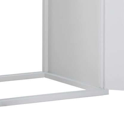 Waschmaschinenschrank Weiß 68,5x64,5x88 cm PVC