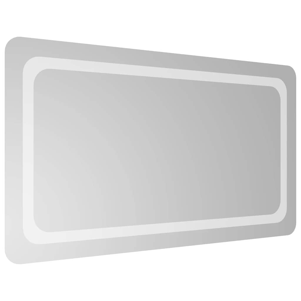 Specchio da bagno a LED 90x50 cm