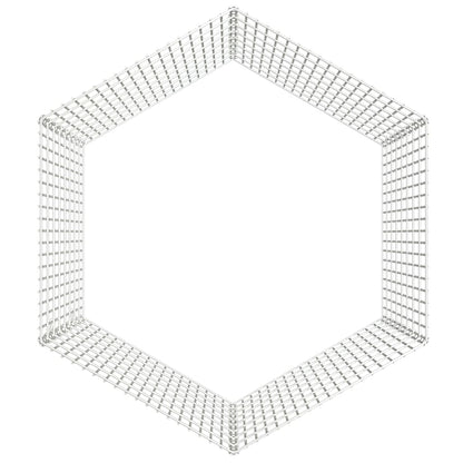 Freilaufgehege 6-teilig 54x80 cm Verzinktes Eisen