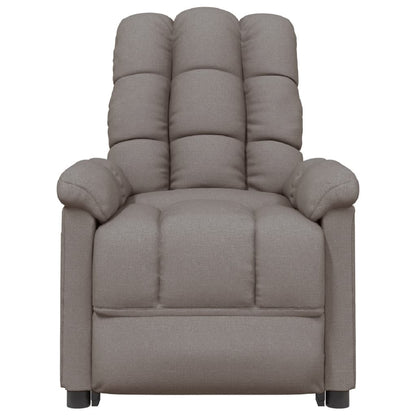 Relaxsessel Taupe Stoff