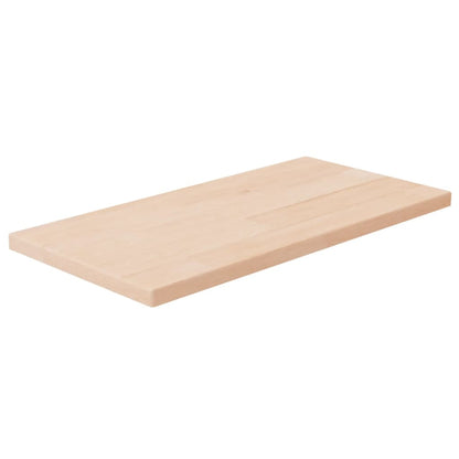 Regalboden 40x20x1,5 cm Unbehandeltes Massivholz Eiche