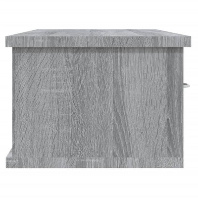 Wandschrank Grau Sonoma 88x26x18,5 cm Holzwerkstoff