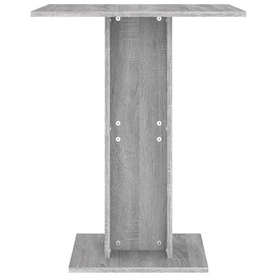 Bistrotisch Grau Sonoma 60x60x75 cm Holzwerkstoff