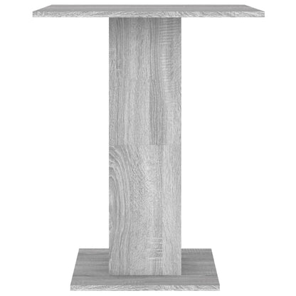 Bistrotisch Grau Sonoma 60x60x75 cm Holzwerkstoff