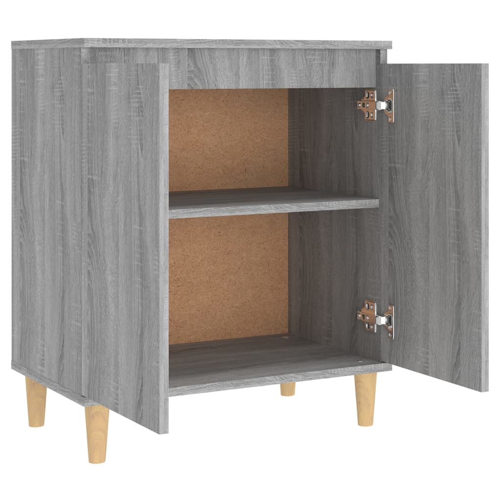 Sideboard Grau Sonoma 60x35x70 cm Holzwerkstoff