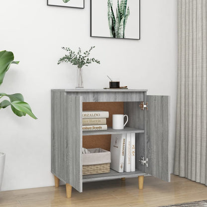 Sideboard Grau Sonoma 60x35x70 cm Holzwerkstoff