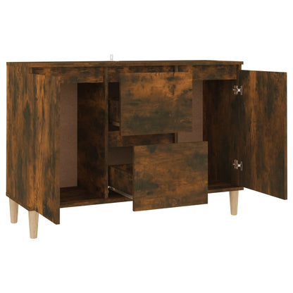 Sideboard Räuchereiche 101x35x70 cm Holzwerkstoff