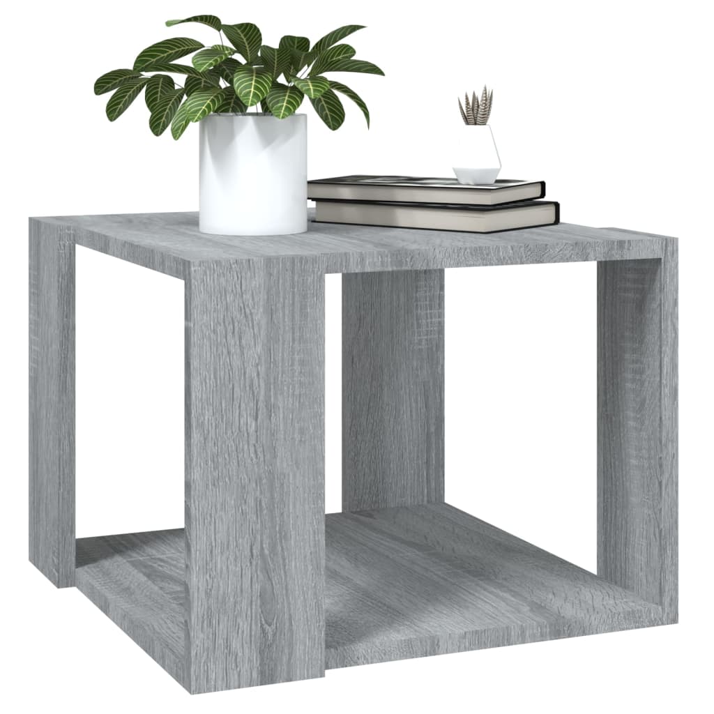 Couchtisch Grau Sonoma 40x40x30 cm Holzwerkstoff