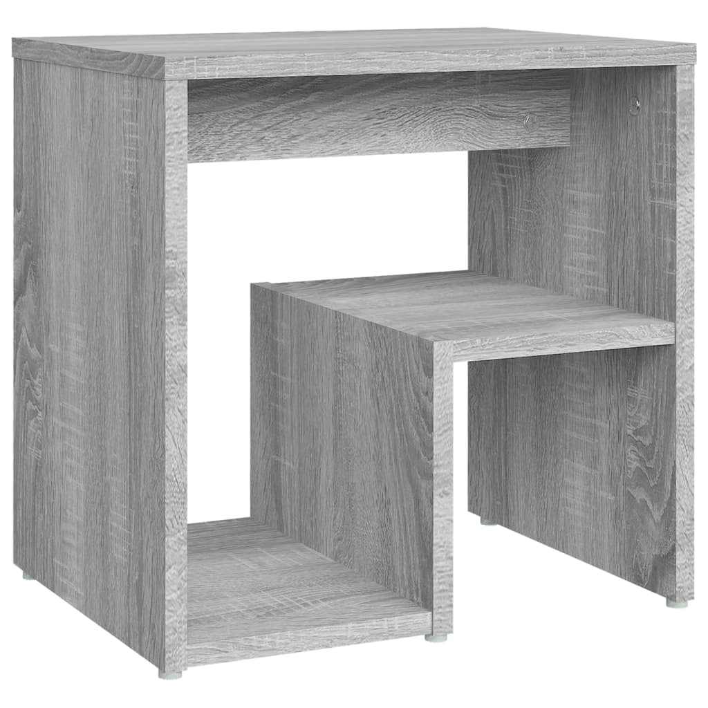 Nachttisch Grau Sonoma 40x30x40 cm Holzwerkstoff