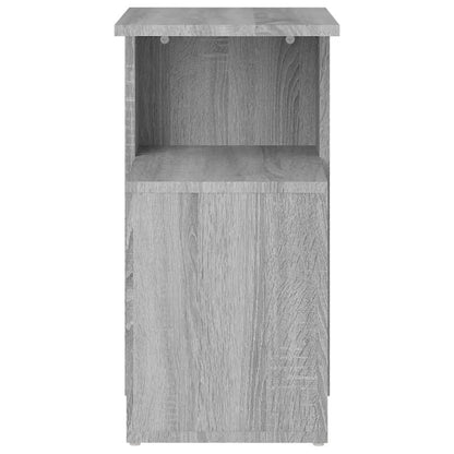 Beistelltisch Grau Sonoma 36x30x56 cm Holzwerkstoff