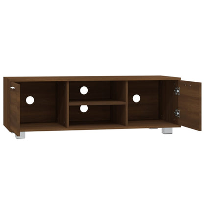 TV-Schrank Braun Eichen-Optik 120x40,5x35 cm Holzwerkstoff