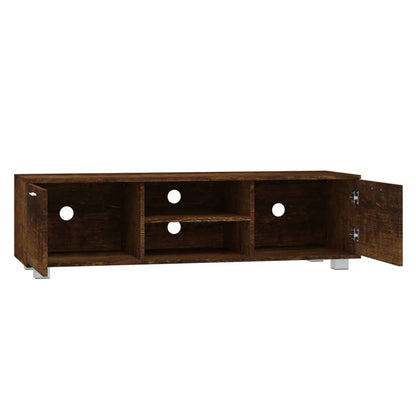 TV-Schrank Räuchereiche 140x40,5x35 cm Holzwerkstoff