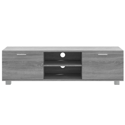 TV-Schrank Grau Sonoma 140x40,5x35 cm Holzwerkstoff