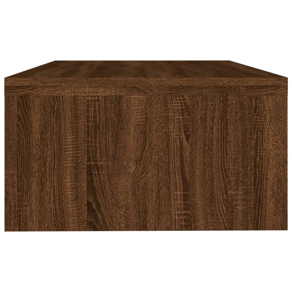 Monitorständer Braun Eichen-Optik 42x24x13 cm Holzwerkstoff