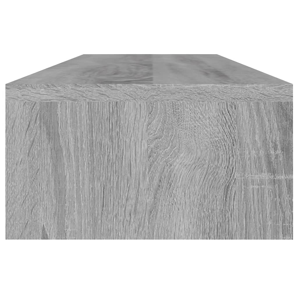 Monitorständer Grau Sonoma 100x24x13 cm Holzwerkstoff