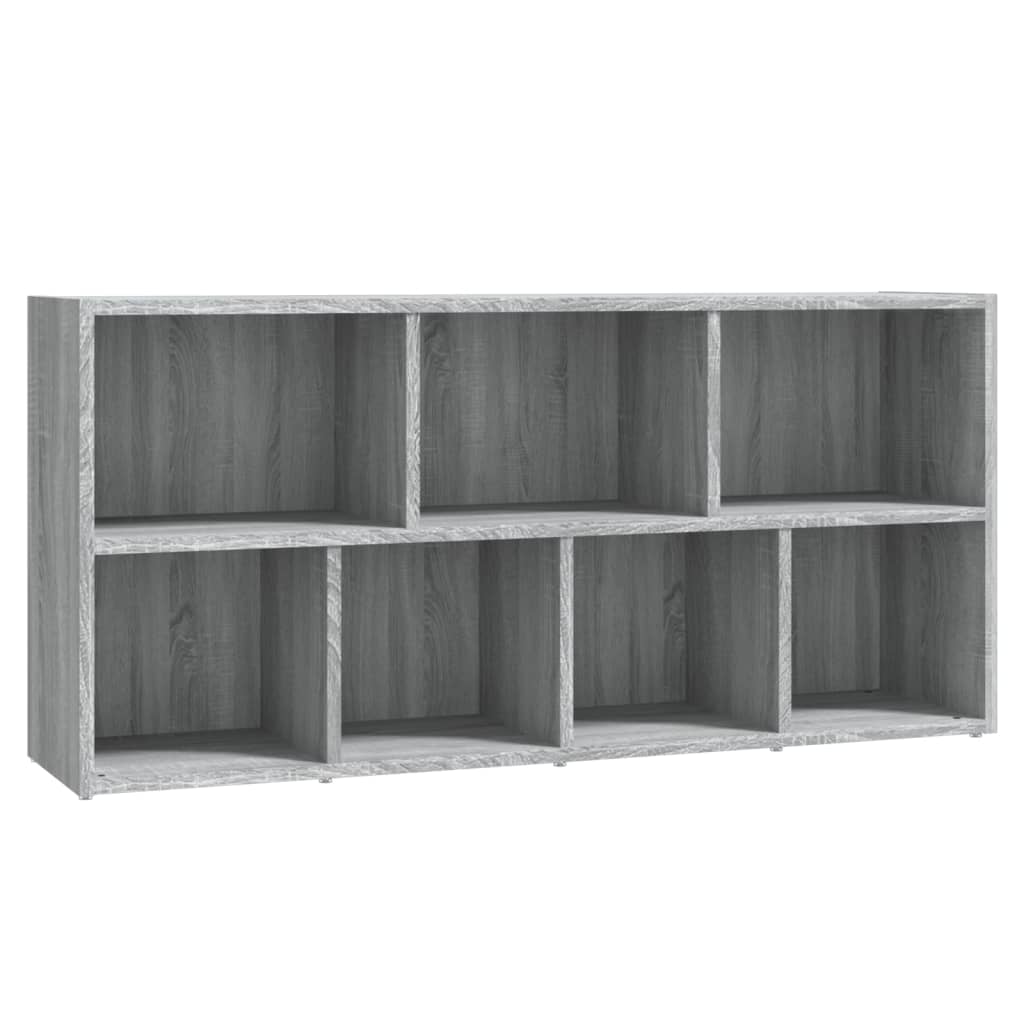 Bücherschrank Grau Sonoma 50x25x106 cm