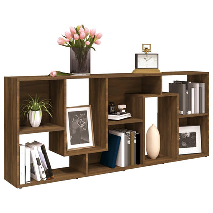 Bücherregal Braun Eichen-Optik 67x24x161 cm Holzwerkstoff