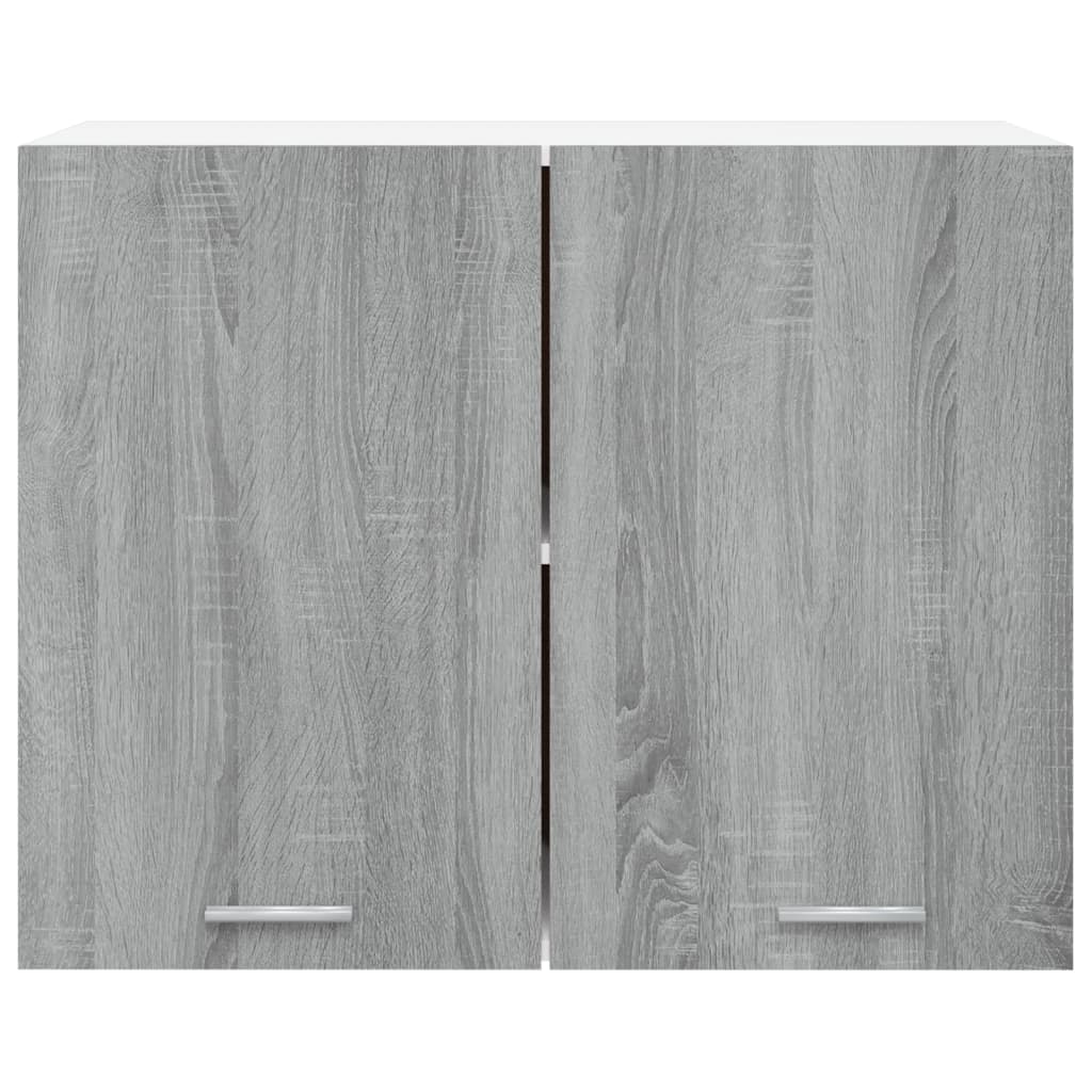 Hängeschrank Grau Sonoma 80x31x60 cm Holzwerkstoff