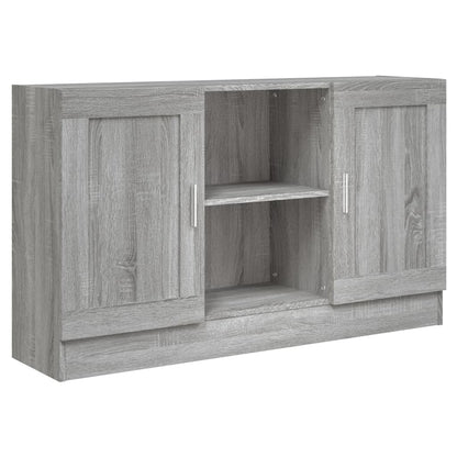 Sideboard Grau Sonoma 120x30,5x70 cm Holzwerkstoff