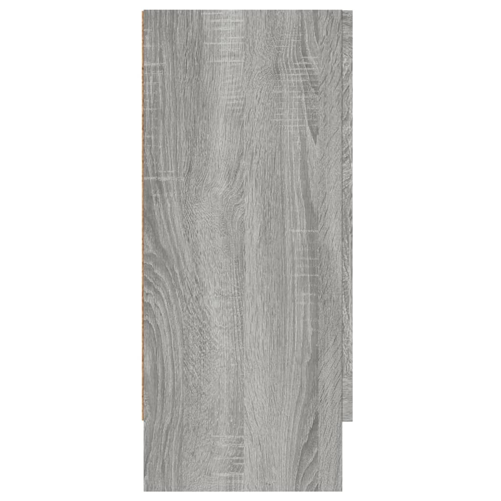 Sideboard Grau Sonoma 120x30,5x70 cm Holzwerkstoff