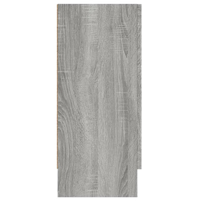 Sideboard Grau Sonoma 120x30,5x70 cm Holzwerkstoff