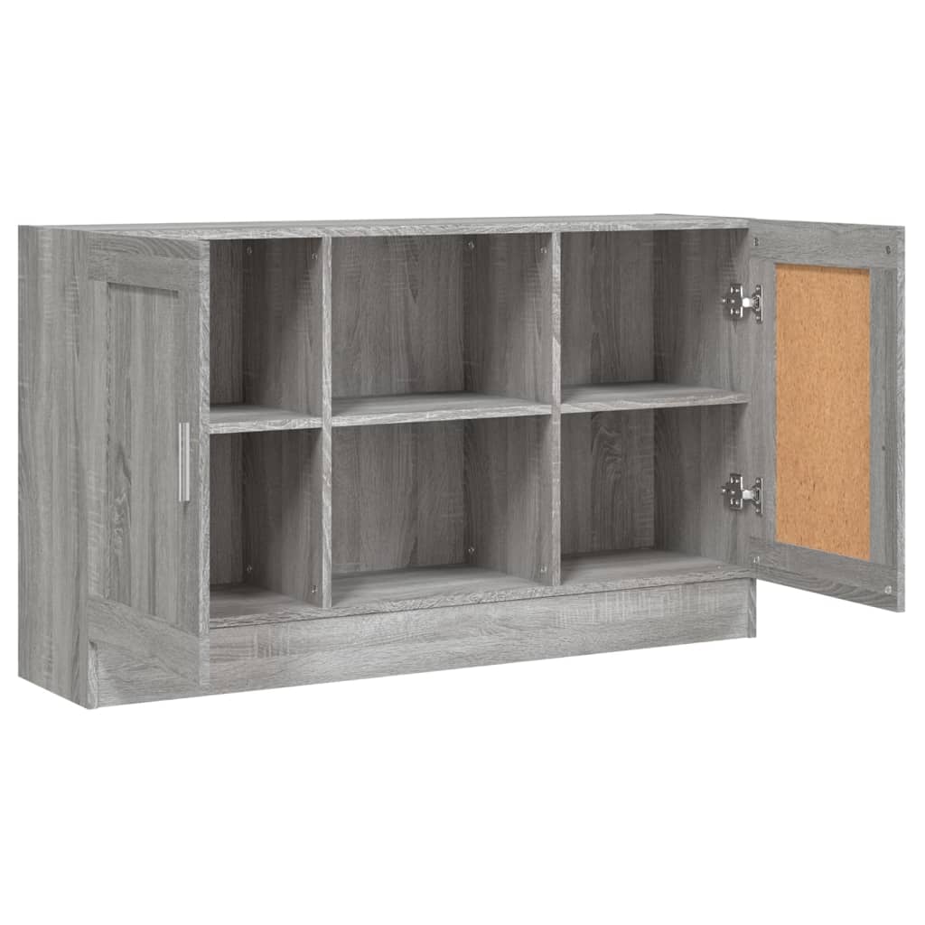 Sideboard Grau Sonoma 120x30,5x70 cm Holzwerkstoff