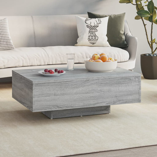 Couchtisch Grau Sonoma 85x55x31 cm Holzwerkstoff