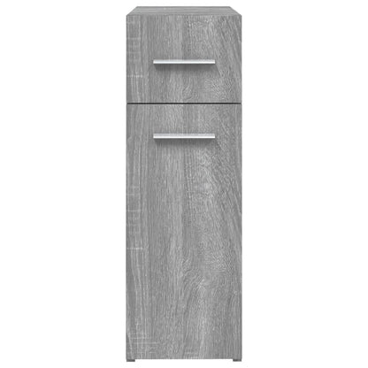 Apothekerschrank Grau Sonoma 20x45,5x60 cm Holzwerkstoff