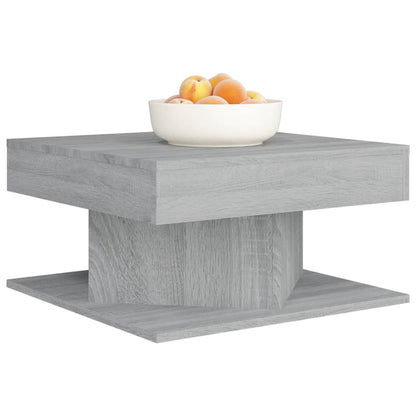 Couchtisch Grau Sonoma 57x57x30 cm Holzwerkstoff