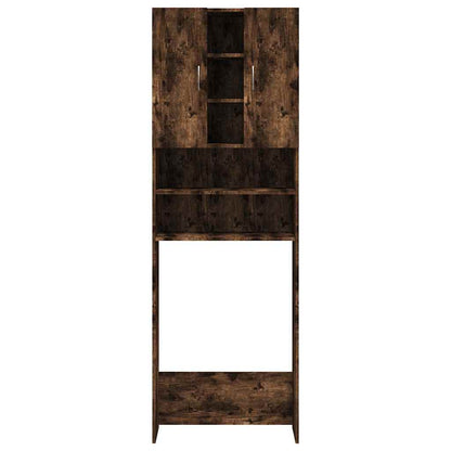 Waschmaschinenschrank Räuchereiche 64x25,5x190 cm