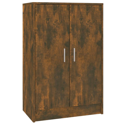 Schuhschrank Räuchereiche 60x35x92 cm Holzwerkstoff