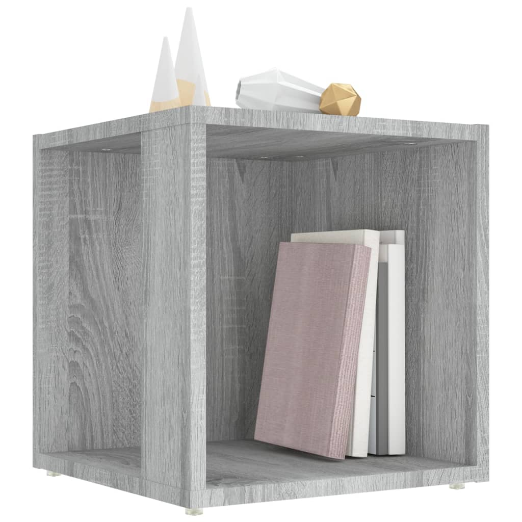 Beistelltisch Grau Sonoma 33x33x34,5 cm Holzwerkstoff