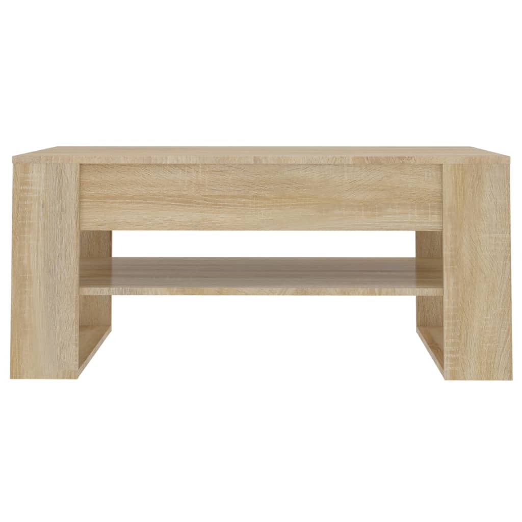 Couchtisch Sonoma-Eiche 102x55x45 cm Holzwerkstoff