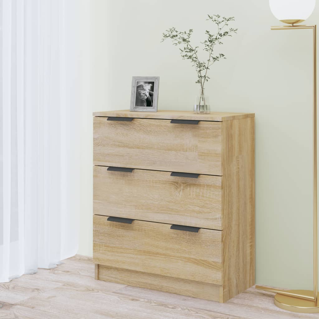 Sideboard Sonoma-Eiche 60x30x70 cm Holzwerkstoff