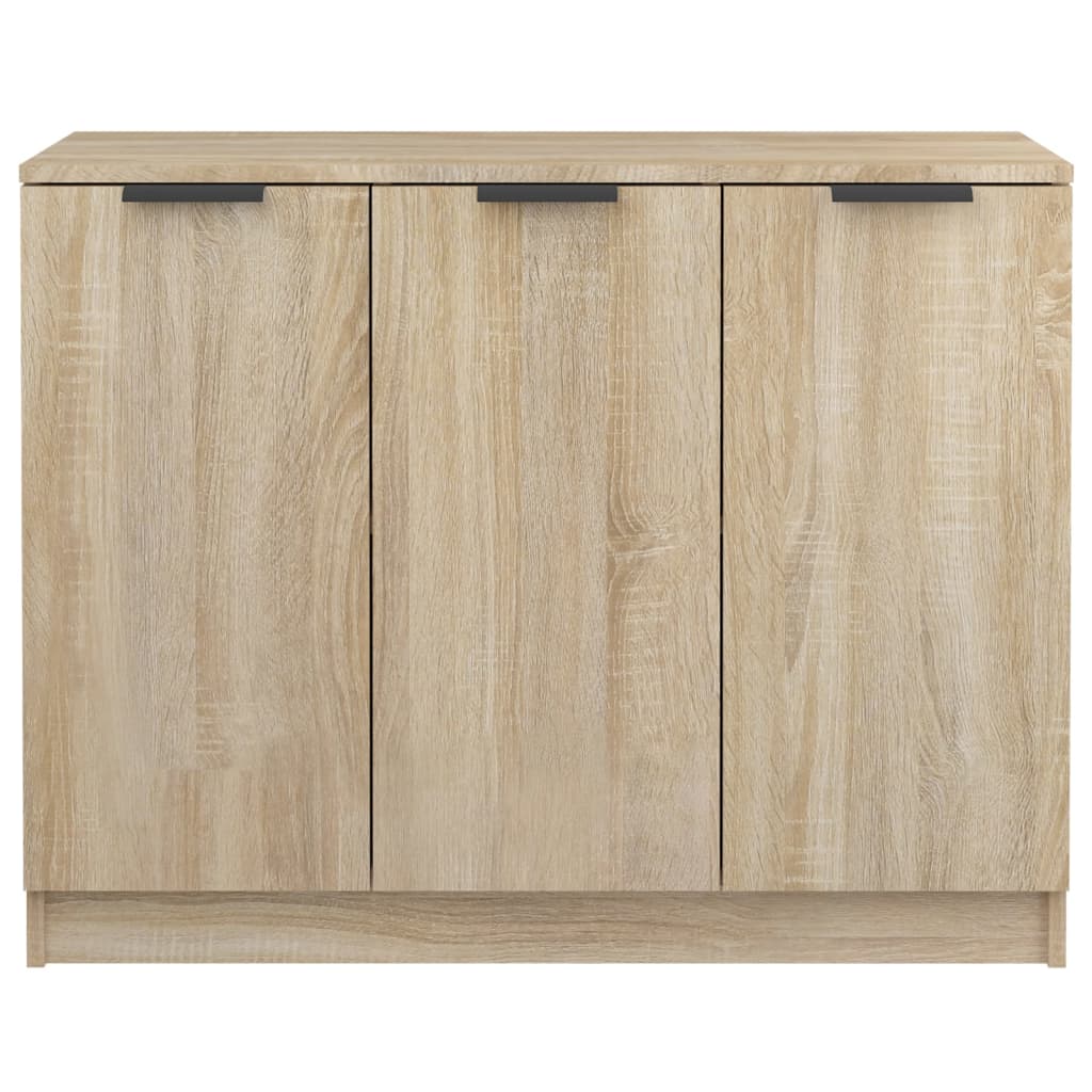 Sideboard Sonoma-Eiche 90,5x30x70 cm Holzwerkstoff