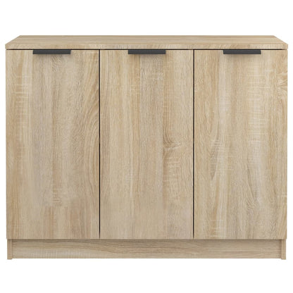 Sideboard Sonoma-Eiche 90,5x30x70 cm Holzwerkstoff