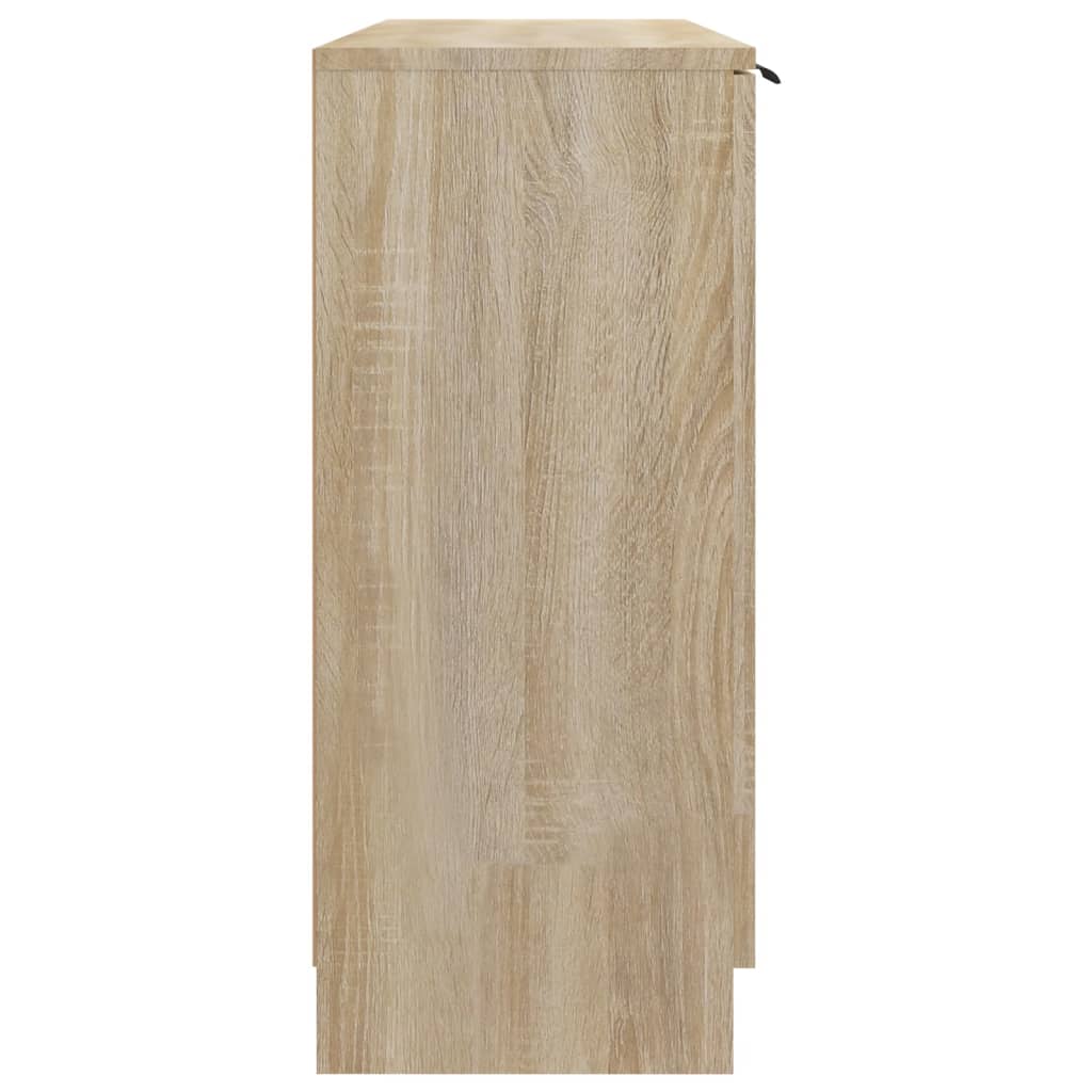 Sideboard Sonoma-Eiche 90,5x30x70 cm Holzwerkstoff