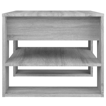 Couchtisch Grau Sonoma 55,5x55x45 cm Holzwerkstoff